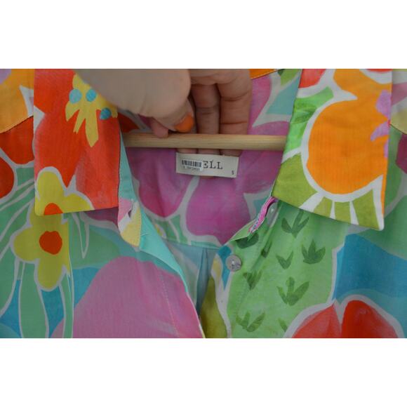 Free People Spell Margi Hour Shirt Dress Size Small - Picture 4 of 5